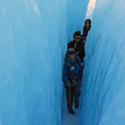 a man swimming in the water